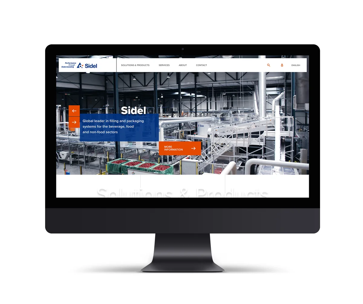 Sidel corporate website